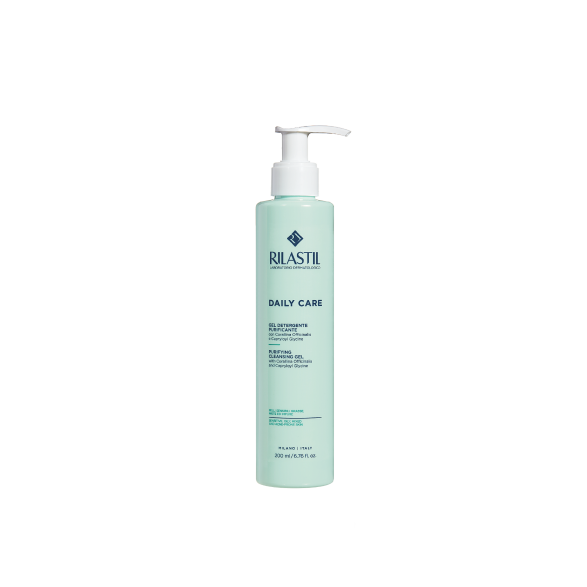 Gel rửa mặt cho da dầu nhờn, da hỗn hợp Rilastil Daily Care Purifying Cleansing Gel 200ML