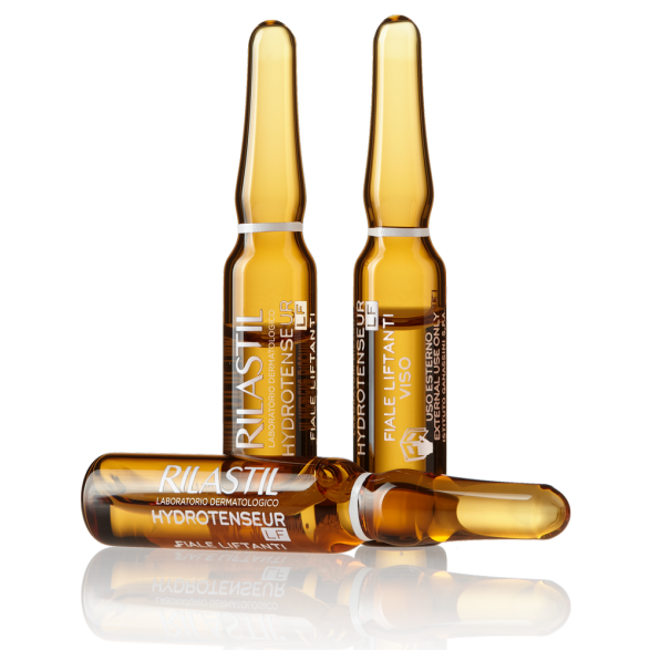 Tinh chất nâng cơ, giảm nếp nhăn Rilastil Hydrotenseur LF Lifting Ampoules
