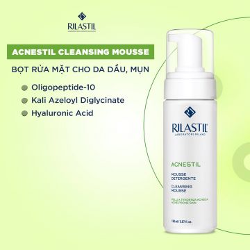 BỌT RỬA MẶT CHO DA DẦU MỤN - ACNESTIL CLEANSING MOUSSE