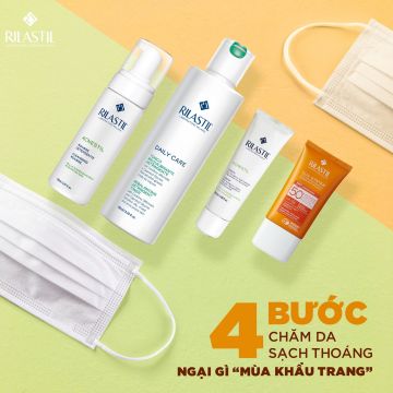 4 BƯỚC CHĂM DA SẠCH THOÁNG, NGẠI GÌ “MÙA KHẨU TRANG”