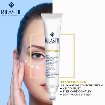 KHÁM PHÁ CÔNG NGHỆ - TRẺ HOÁ VÙNG MẮT CỦA RILASTIL PROGRESSION HD ILLUMINATING EYE CONTOUR CREAM