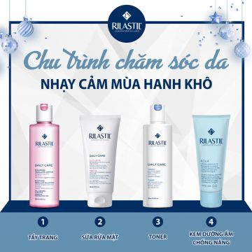 CHU TRÌNH CHĂM SÓC DA NHẠY CẢM MÙA HANH KHÔ
