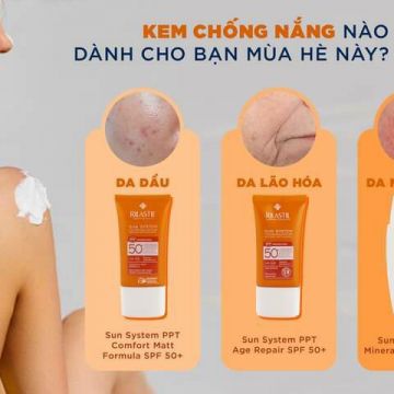 Kem chống nắng dành cho Mùa hè này?