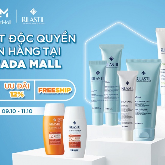 RILASTIL RA MẮT ĐỘC QUYỀN GIAN HÀNG TẠI LAZADA MALL