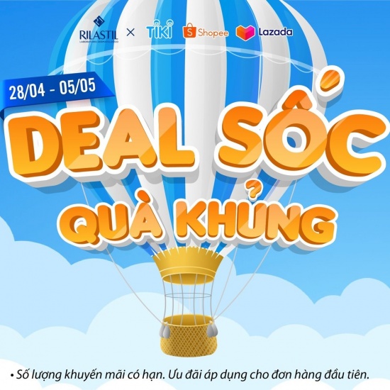 DEAL SỐC TOÀN SÀN - QUÀ KHỦNG NGẬP TRÀN MỪNG ĐẠI LỄ 30/04 - 01-05