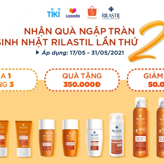 RILASTIL VIỆT NAM - CHÀO ĐÓN SINH NHẬT LẦN THỨ 2