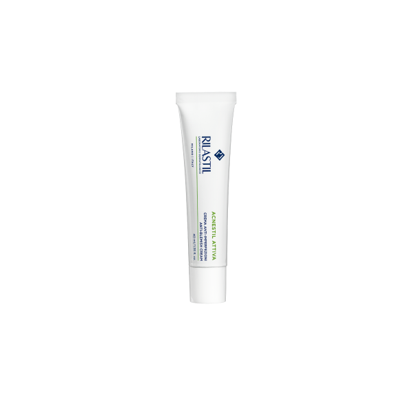 Kem dưỡng ẩm, kiềm dầu ngừa mụn dành cho da mụn Rilastil Acnestil Attiva Cream 40ml