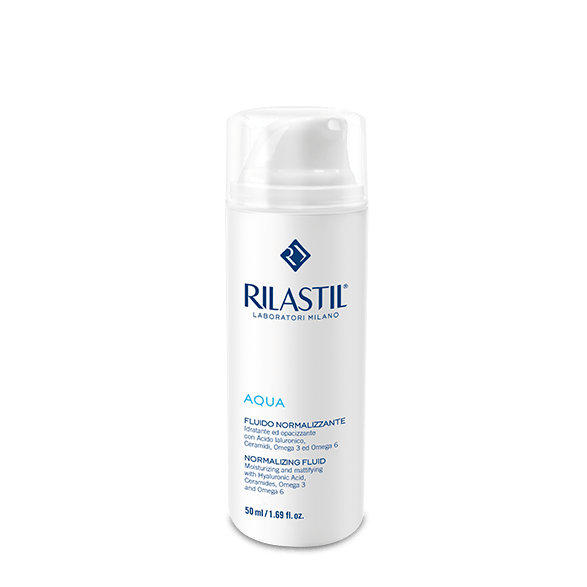 Tinh chất dưỡng ẩm dành cho da dầu Rilastil Aqua Normalizing Fluid