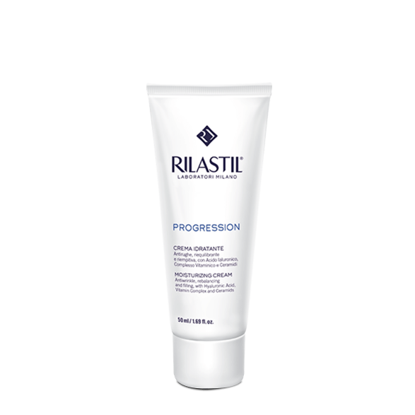 Kem dưỡng chống lão hóa Rilastil Progression Moisturizing cream