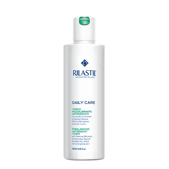 Nước cân bằng dành cho da dầu Rilastil Daily Care Rebalancing and Astringent Toner